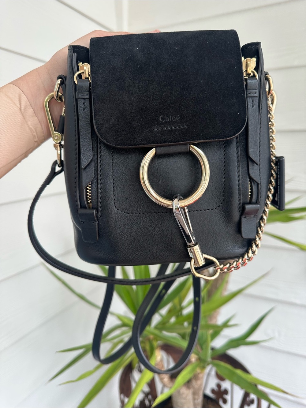 CHLOÉ Faye Mini Backpack